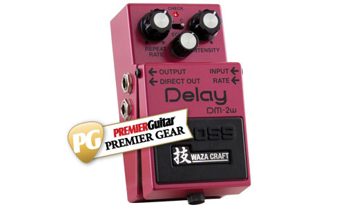 Quick Hit: Boss DM-2w Waza Craft Delay Review - Premier Guitar