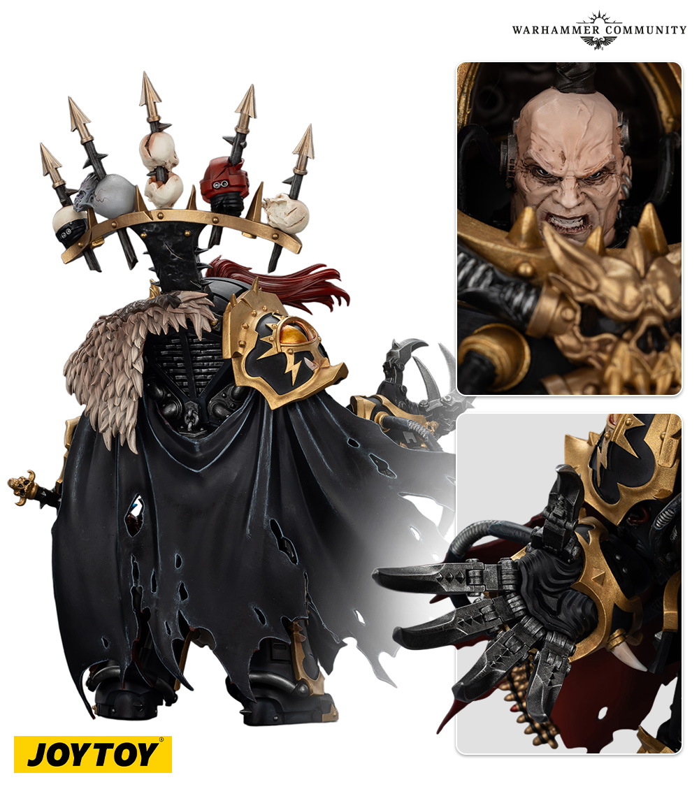 Abaddon the Despoiler reigns supreme over the JOYTOY range