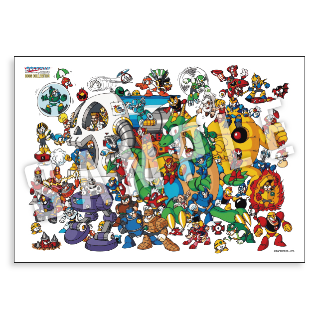 ロックマン30周年記念WEBくじ ～BOSS COLLECTION～ | WEBくじ