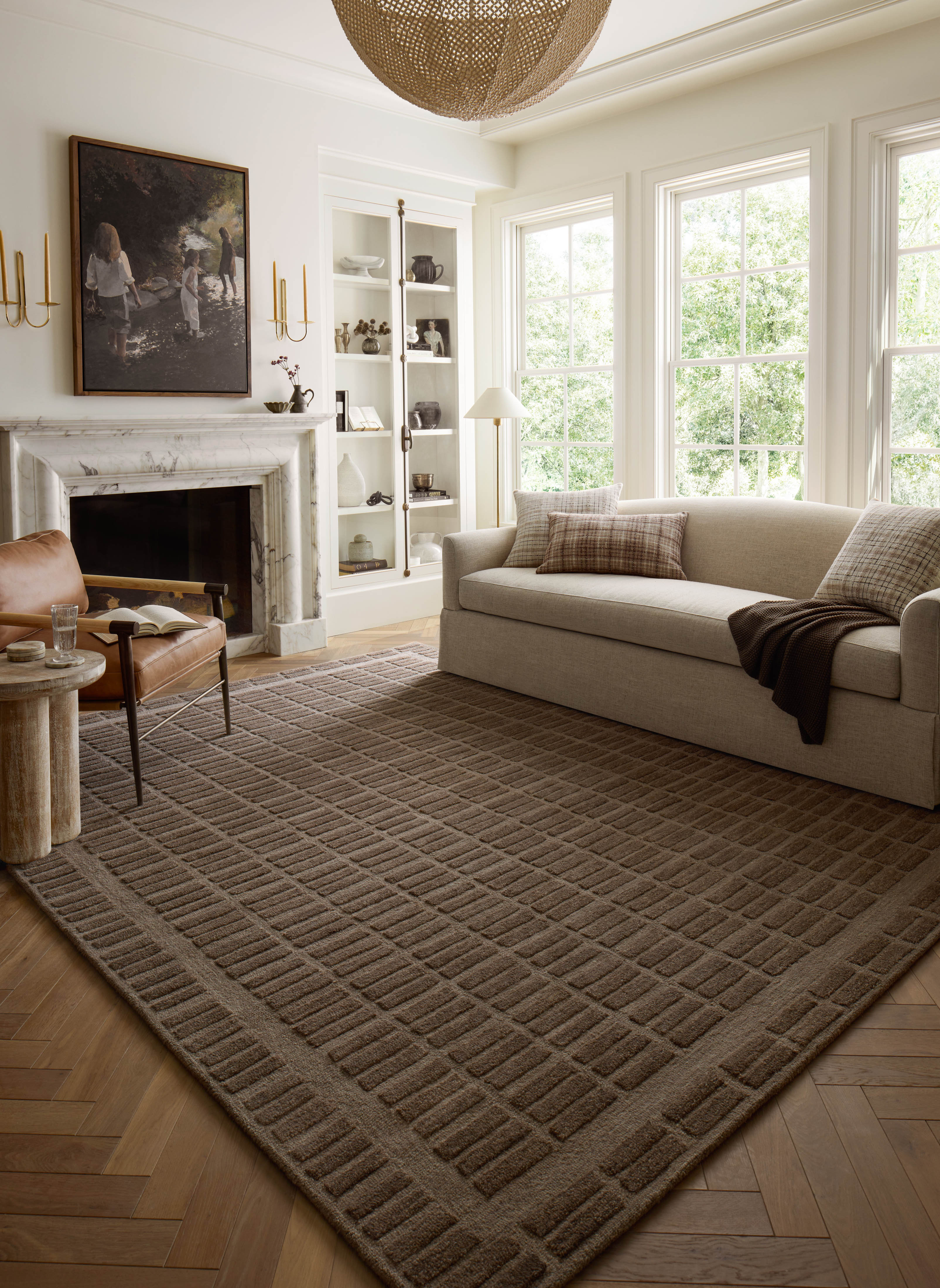 Chris Loves Julia x Loloi Bradley Cocoa / Cocoa Area Rug & Reviews