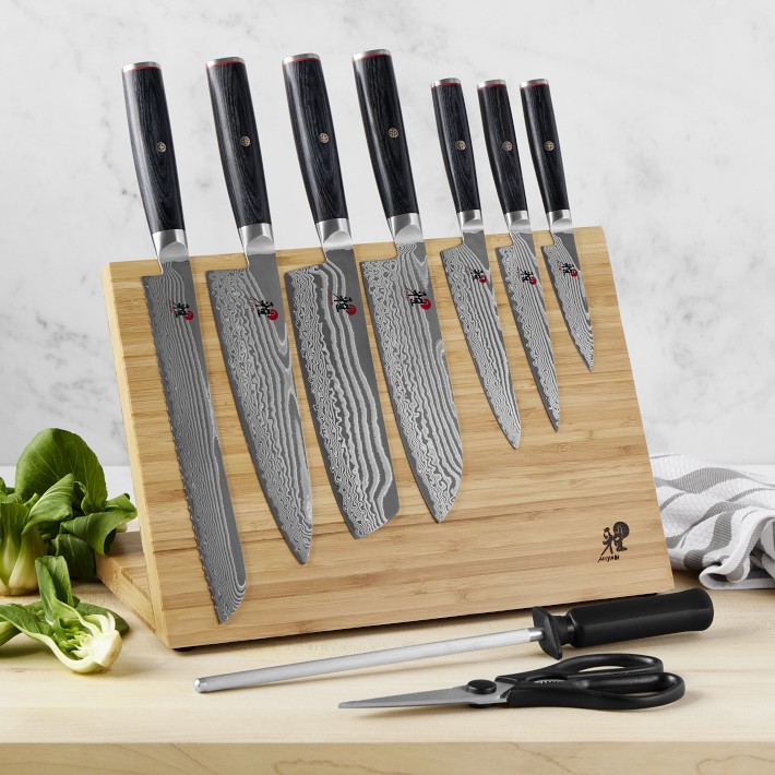 Miyabi Kaizen II Magnetic Easel Knives, 10-Pc Set | Williams Sonoma