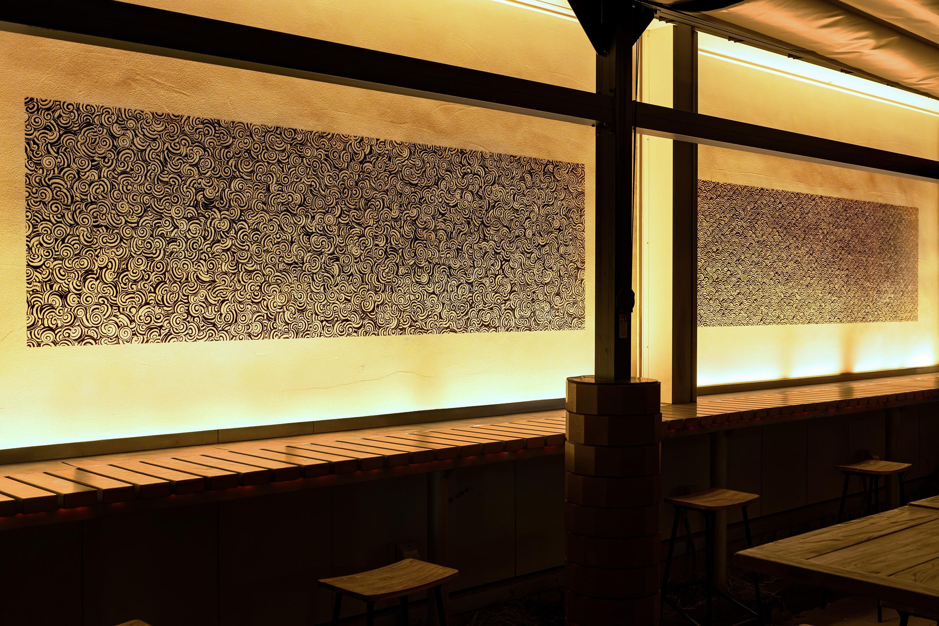 渦の海：波と渦 / Vortex Sea: Waves and Whirlpools | teamLab