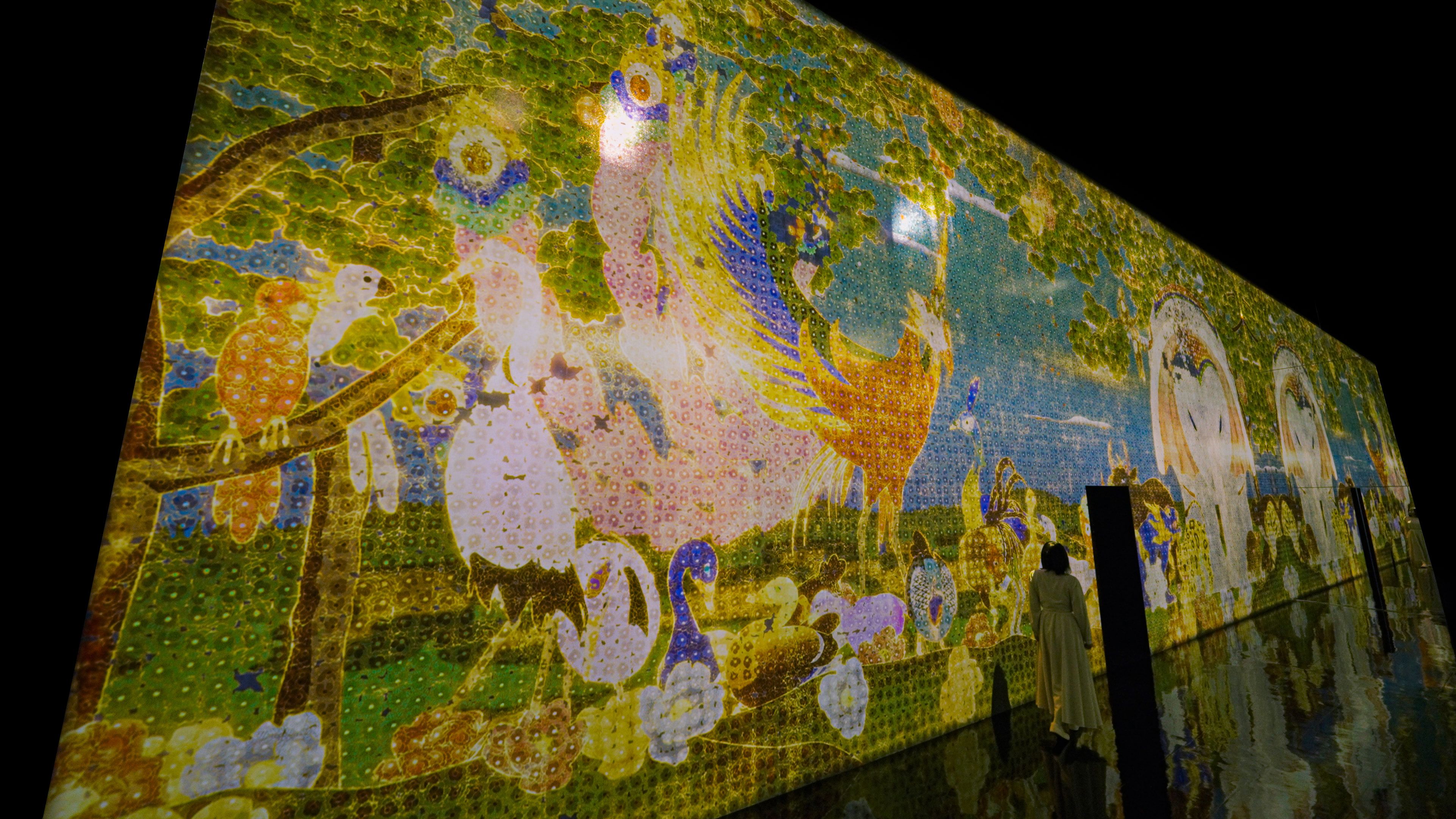 Nirvana: Fleeting Flowers | teamLab / チームラボ