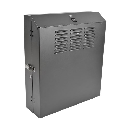 6U Server Rack Cabinet, Vertical-Mount, Switch-Depth, Wall-Mount