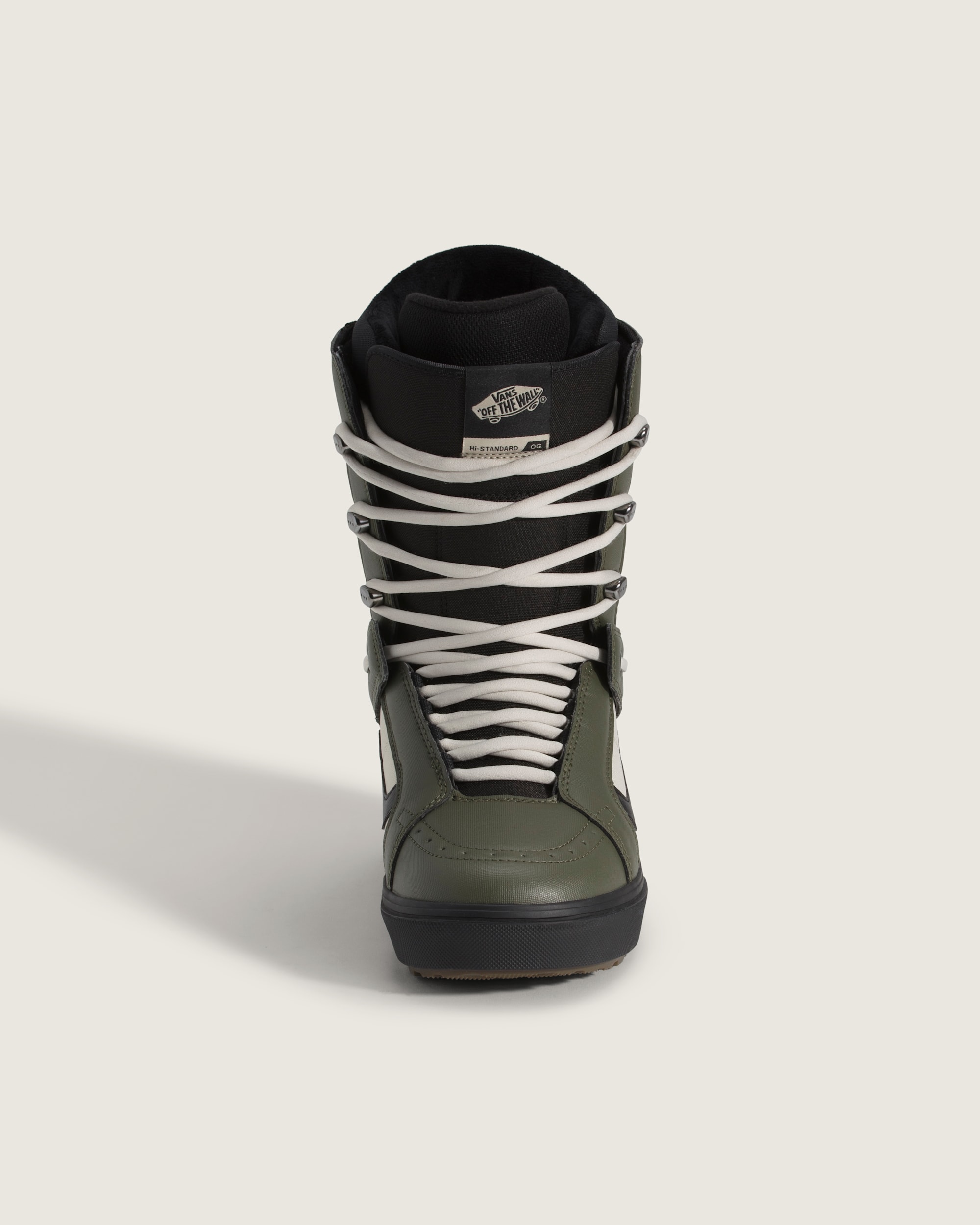 Hi-Standard OG Snowboard Boot in Grape Leaf Green / Oatmeal Beige
