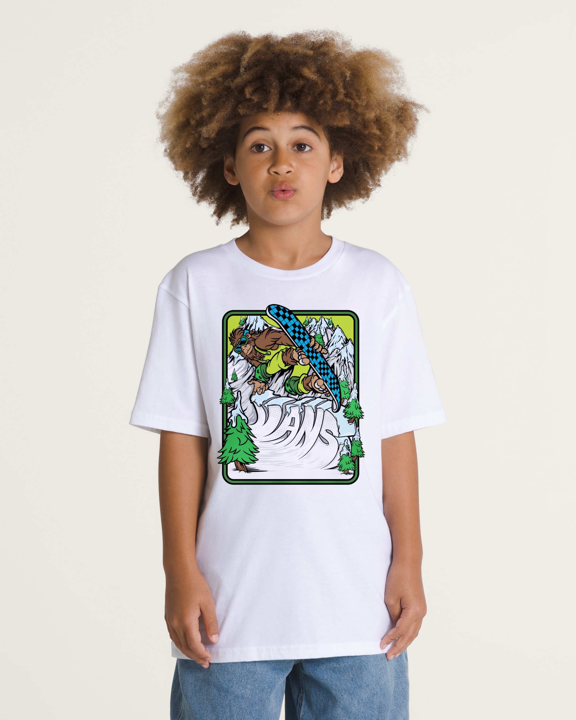 Kids Tail Grabin Good Time T-Shirt in White | Vans