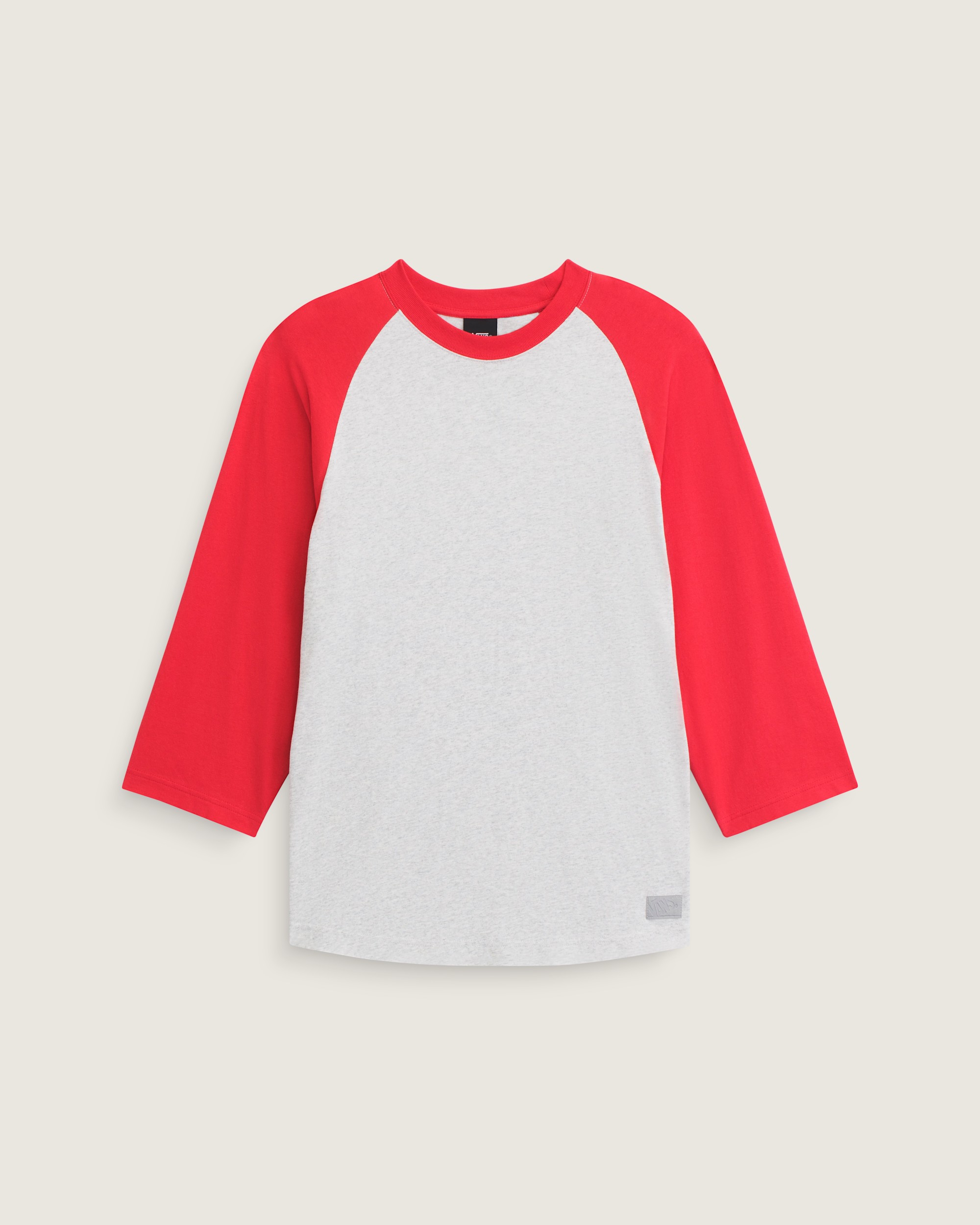 Standard Raglan T-Shirt in Crimson Haze Red / Ash Heather Grey | Vans