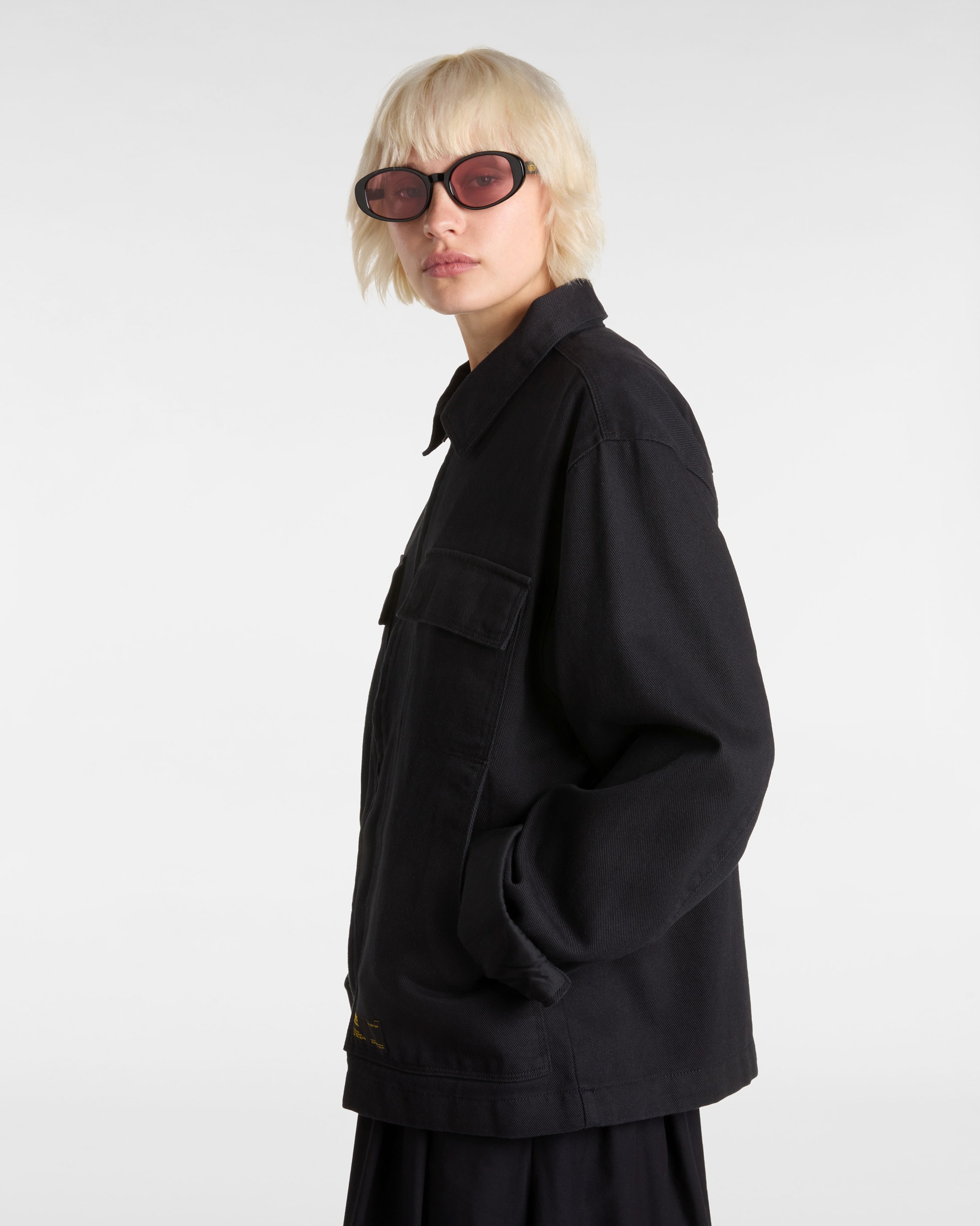 McAvoy Zip Station Jacket in Black| Vans DK