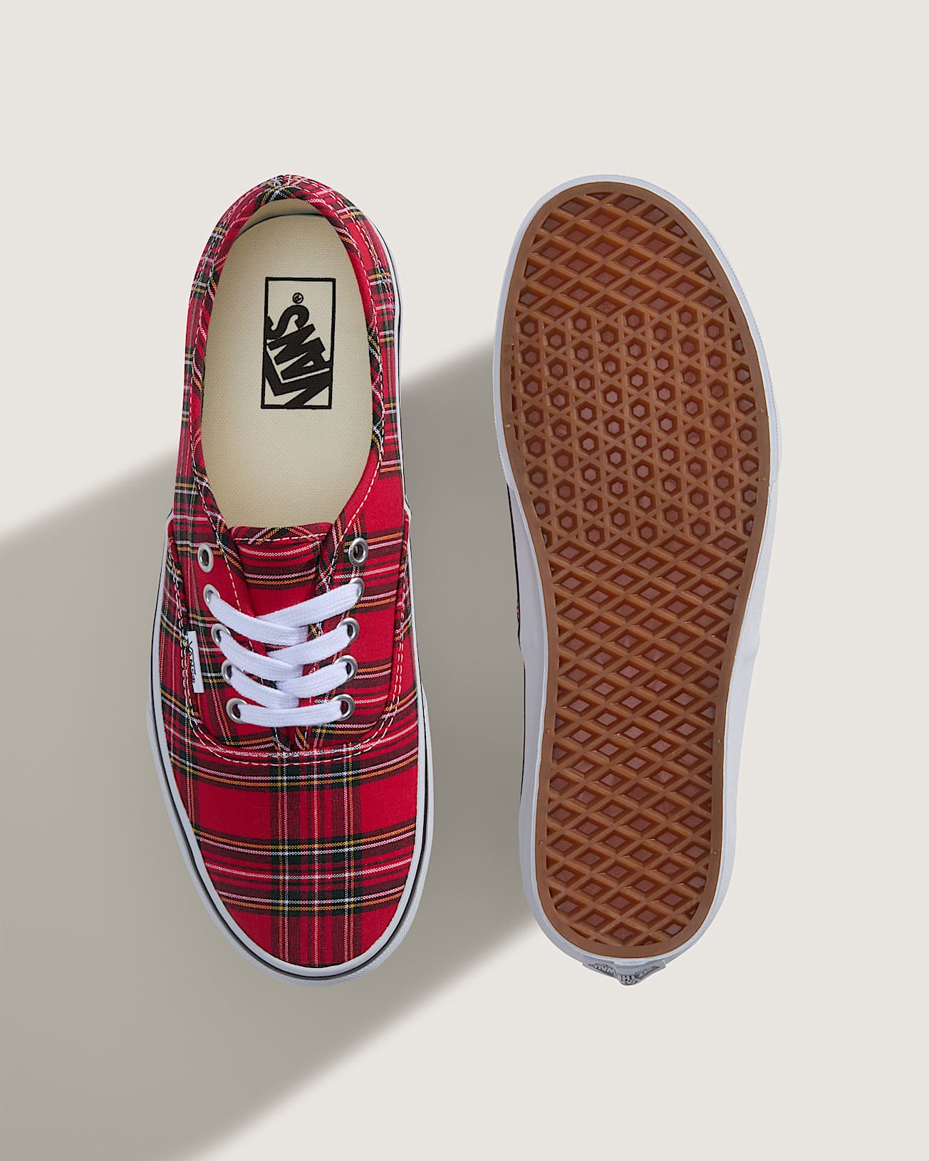 Authentic Shoes in Red| Vans DK