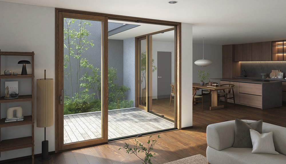 トリプルガラス木製窓「APW 651」大開口スライディング発売 | YKK AP