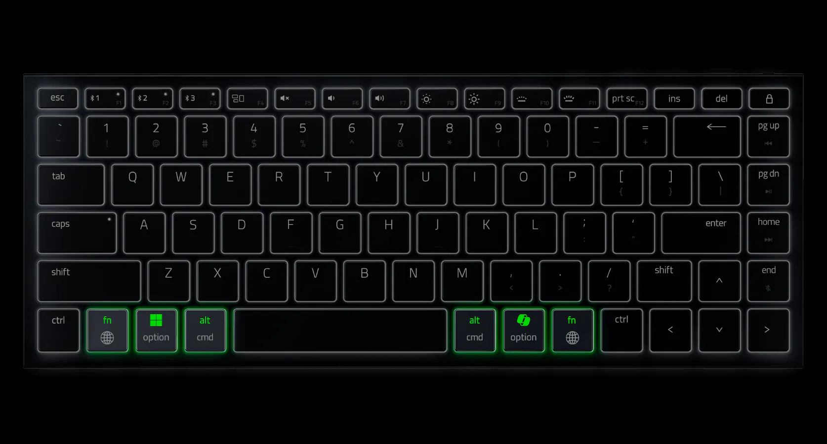 Razer Joro ポータブル ワイヤレスゲーミングキーボード | Razer 日本