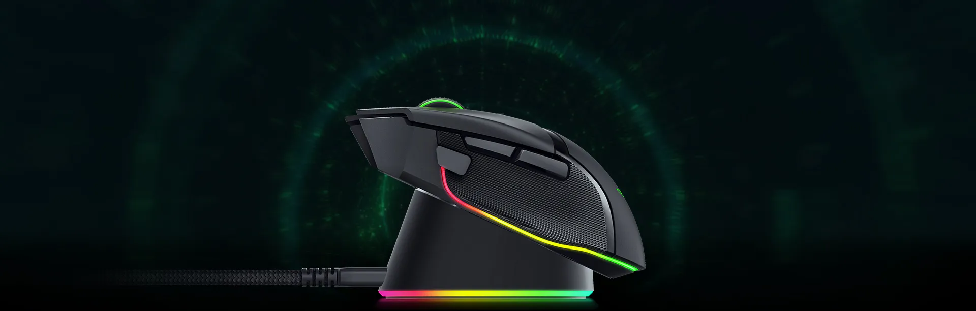 Wireless Mouse Charging Dock with 8K Hz Polling Rate - Razer Mouse