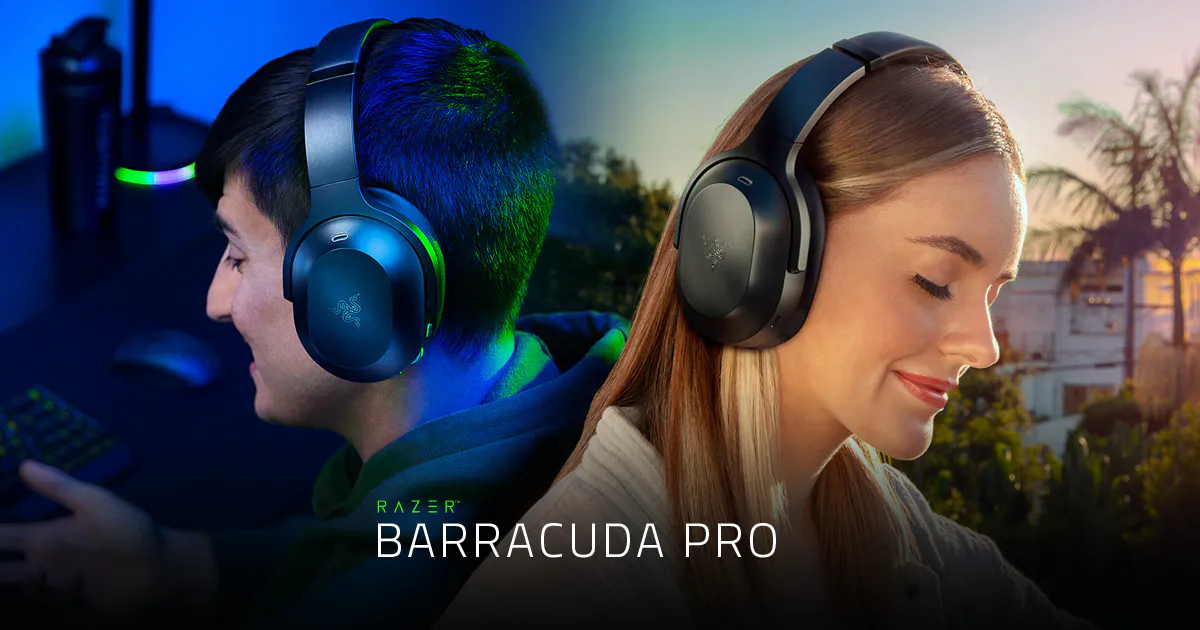 ハイブリッドゲーミング & ストリートヘッドセット - Razer Barracuda