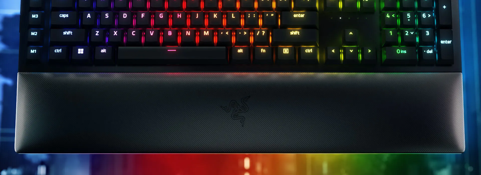Mechanical Gaming Keyboard - BlackWidow V4 Pro with RGB Lighting