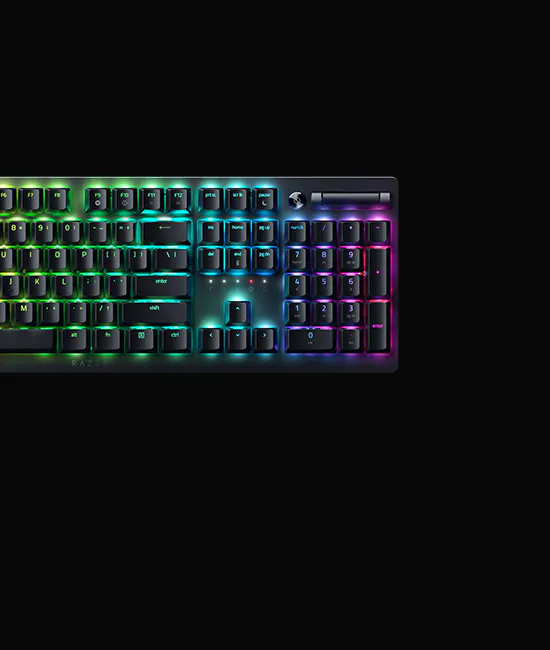 超スリムなオプティカルキーボード - Razer DeathStalker シリーズ