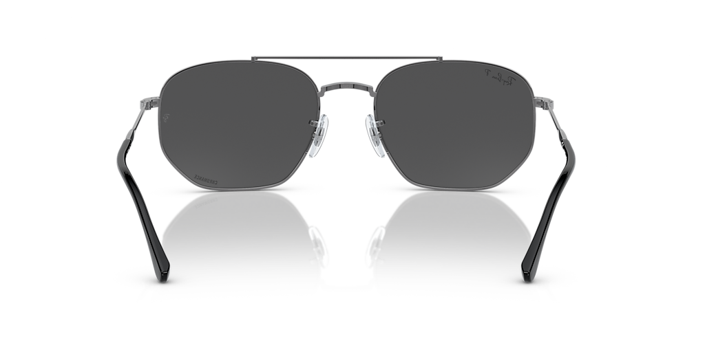 Ray-Ban RB3707 XL (57 - 20) with Grey lenses and Grey frame