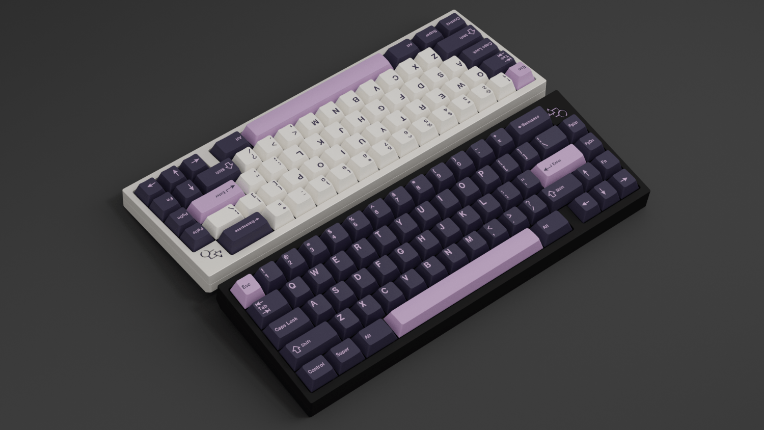 GMK Amethyst Keycap Set