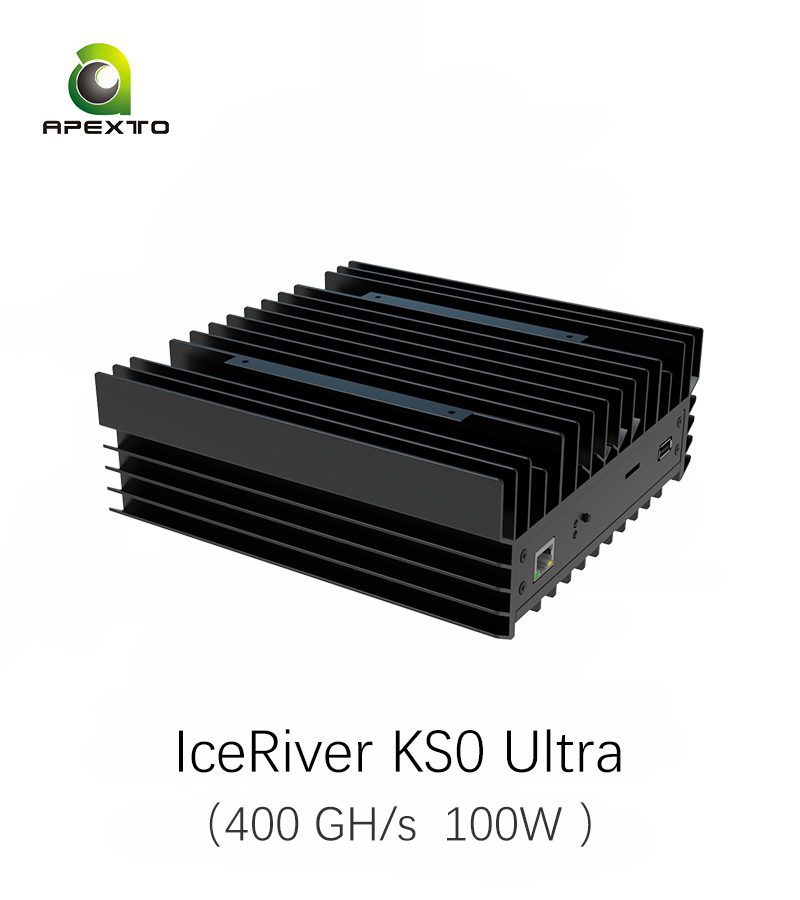 IceRiver KS0 Ultra 400Gh/s Kaspa Miner - Apexto Mining