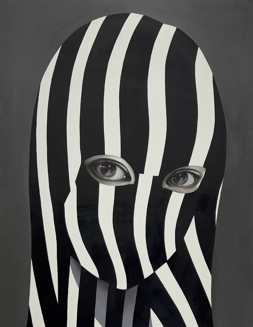 Portrait of dazzle AD #270 by 松山しげき | 現代アートの販売・通販