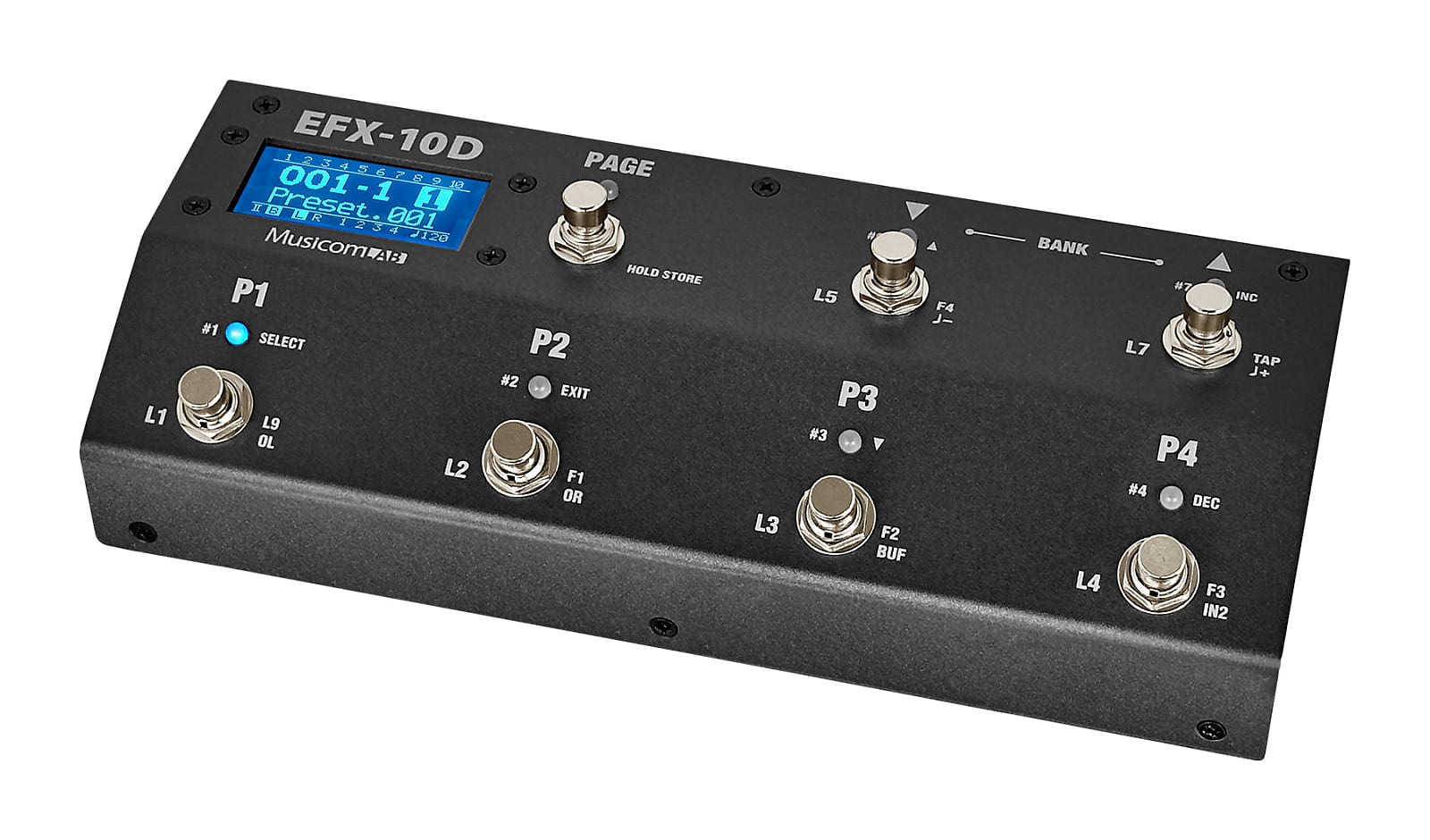 Musicom LAB / EFX-10D | Guitar.jpn.com