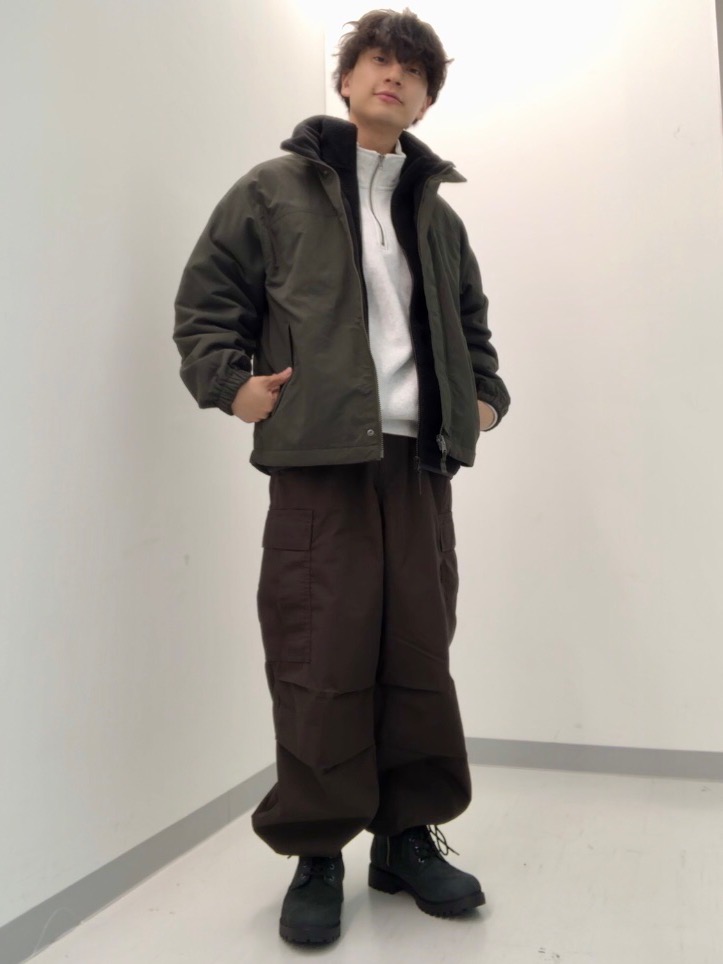 裏フリースリバーシブルブルゾンNT+E(セットアップ可能)、ウォーム