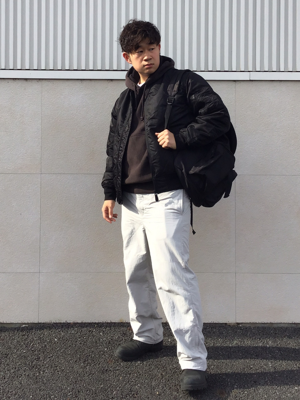 裏フリースリバーシブルブルゾンNT+E(セットアップ可能)、ウォーム