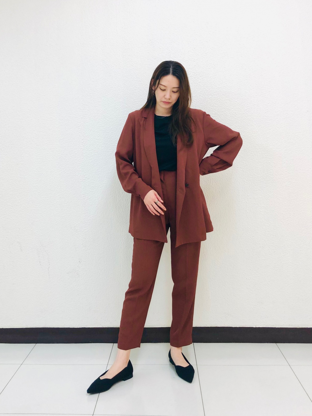 コンフォートリュクステーラードジャケット、ジレパンツセットアップ