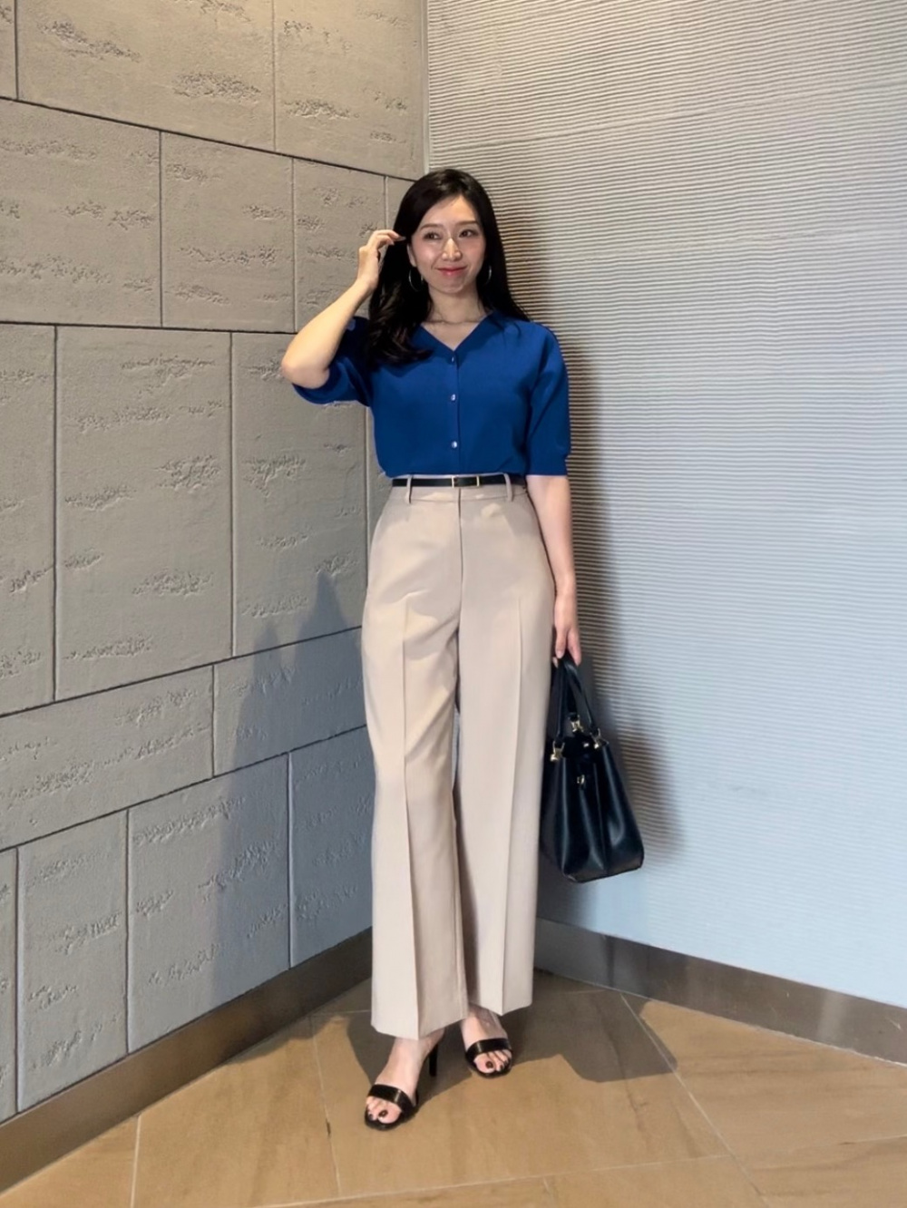 シャークツイードカラーレスジャケット、シャークツイードストレート