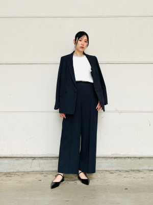 PLST(プラステ)公式 | リネンブレンドダブルジャケット