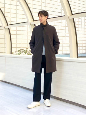 PLST(プラステ)公式 | プレシャスニットメルトンスタンドカラーコート