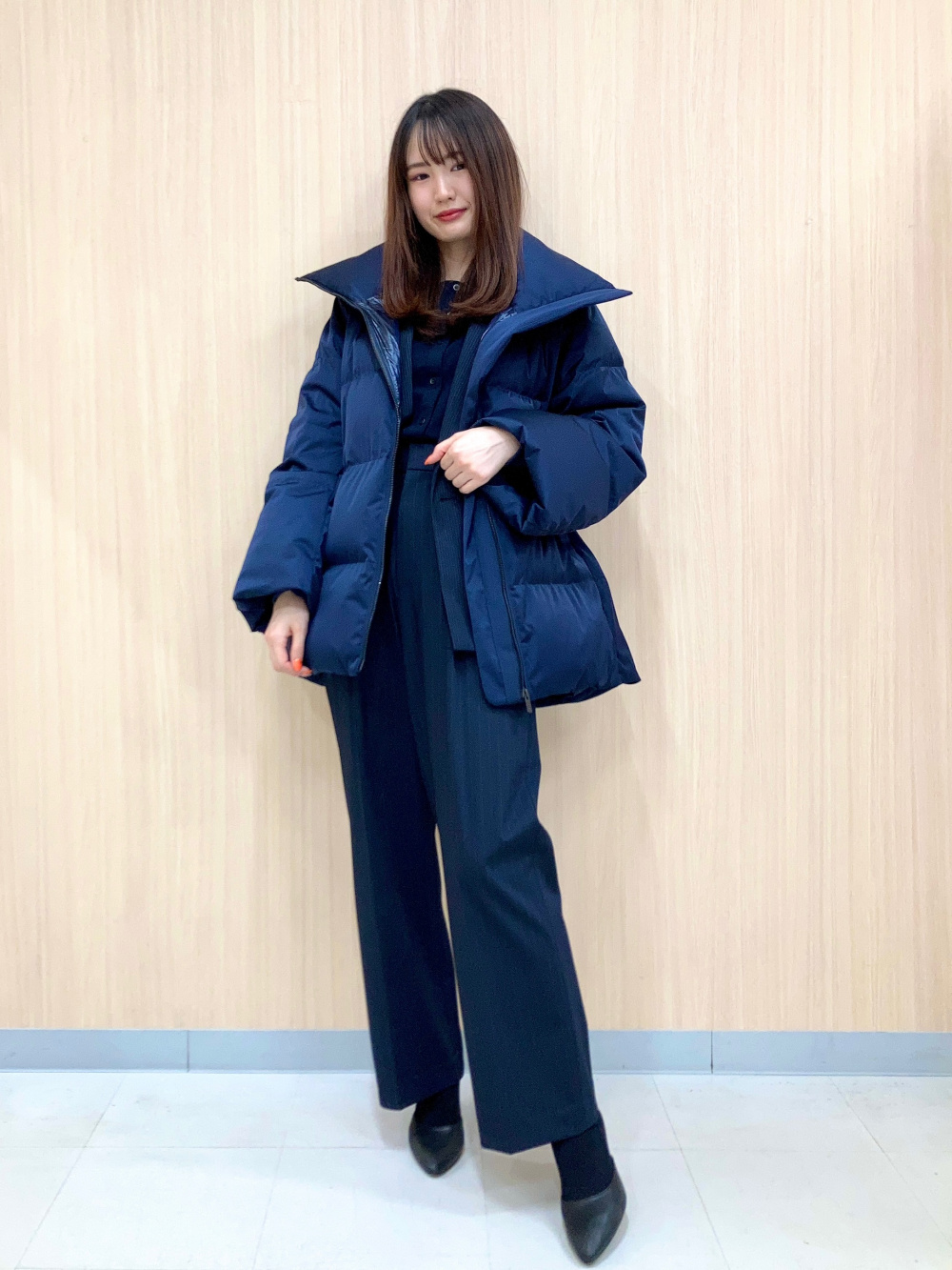 ダウンボリュームジャケット」の着用コーディネート| ユニクロ公式