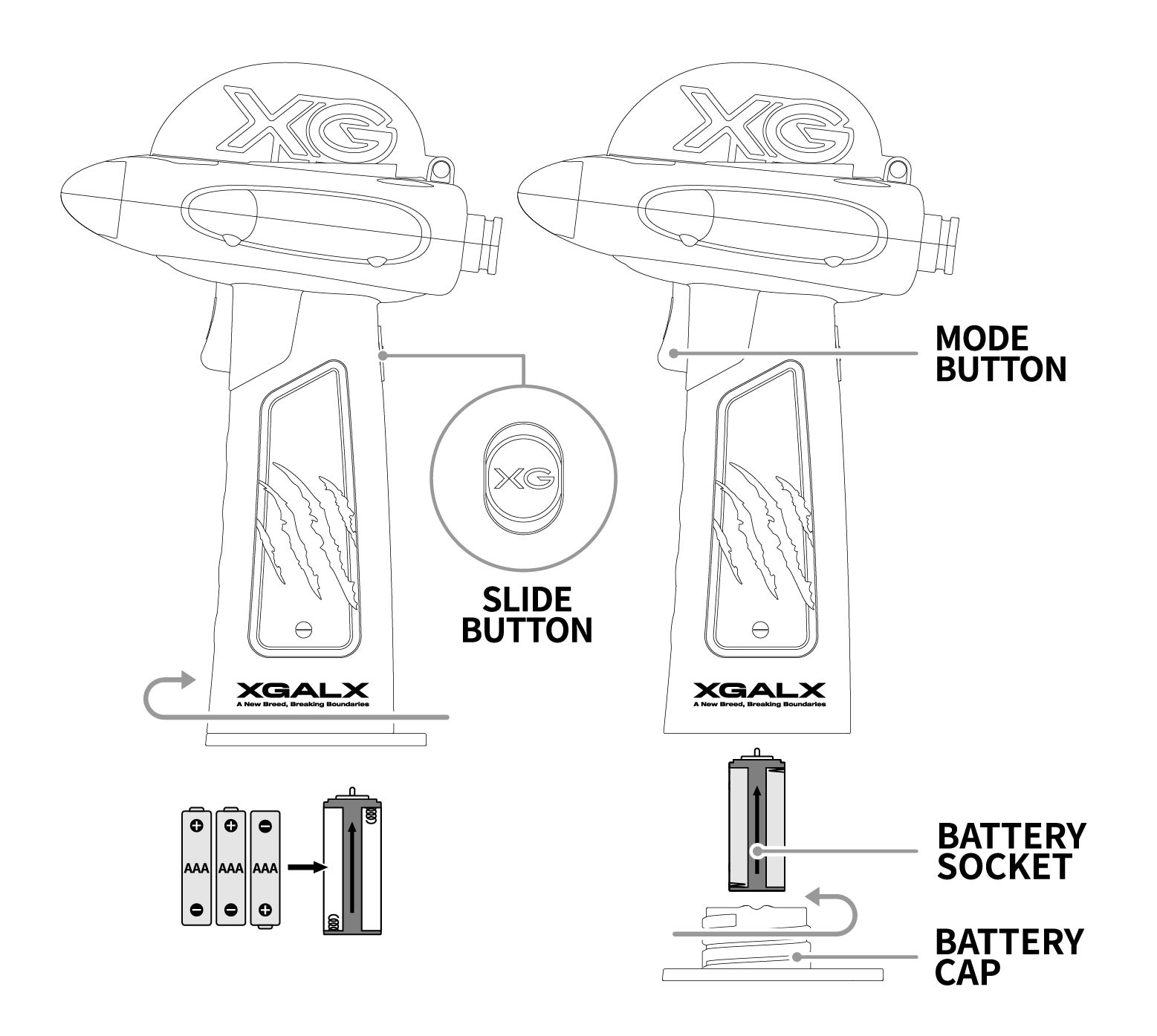 XG OFFICIAL LIGHT STICK Ver.1 MANUAL