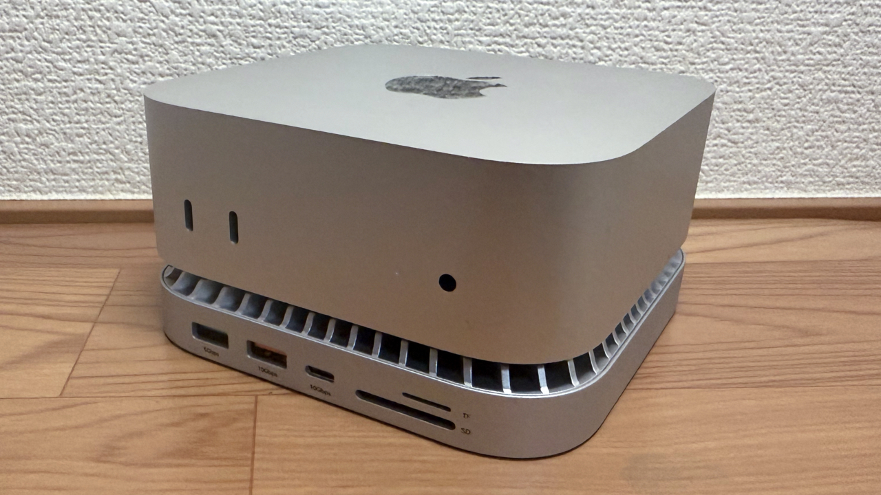 Mac mini (2024)にUSB-A/-CやmicroSD/SDカードリーダー、HDMI、SSDを