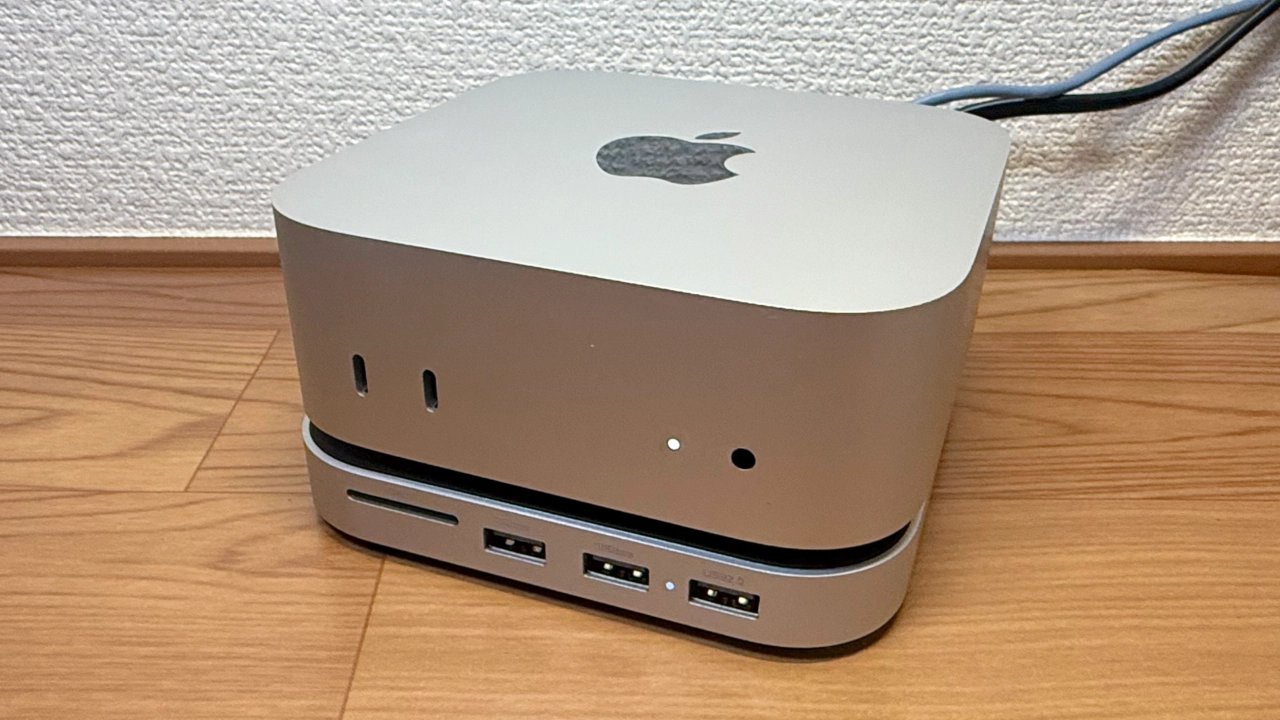 Mac mini (2024)にUSB-AとSDカードリーダー、NVMe SSDを増設し電源