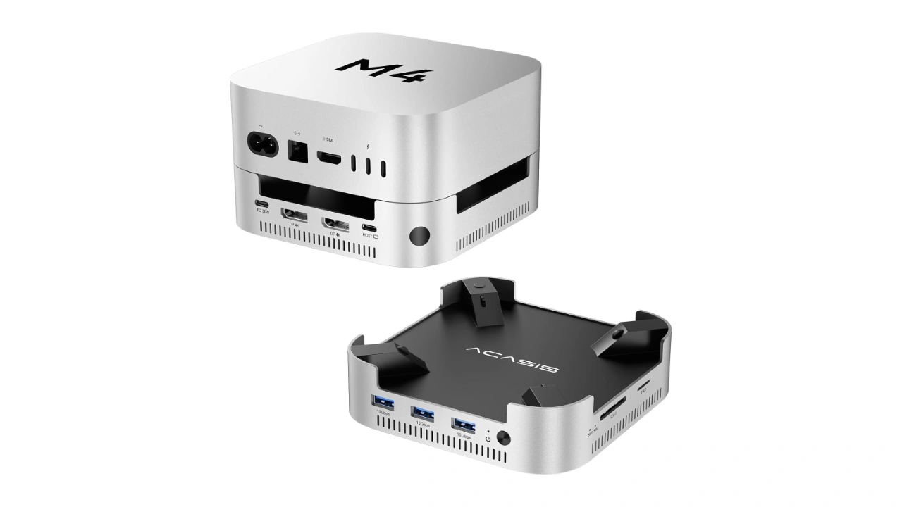 ACASIS、USB-AやSDカードリーダー、2つのDPポートに加え、2基のNVMe