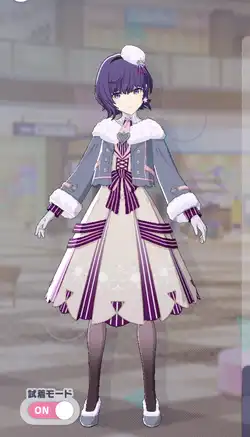 プロセカ】[初雪のなかで]朝比奈まふゆのカードイラストと衣装