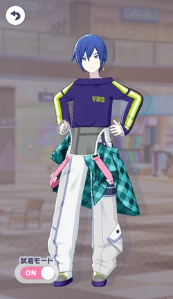 プロセカ】[全力で走るキミへ]KAITOのカードイラストと衣装