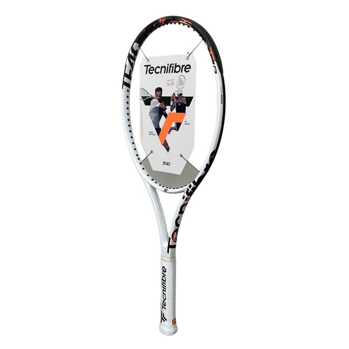 Tecnifibre ไม้เทนนิส TF-40 V3 290 16M Tennis Racket Grip 2 | White