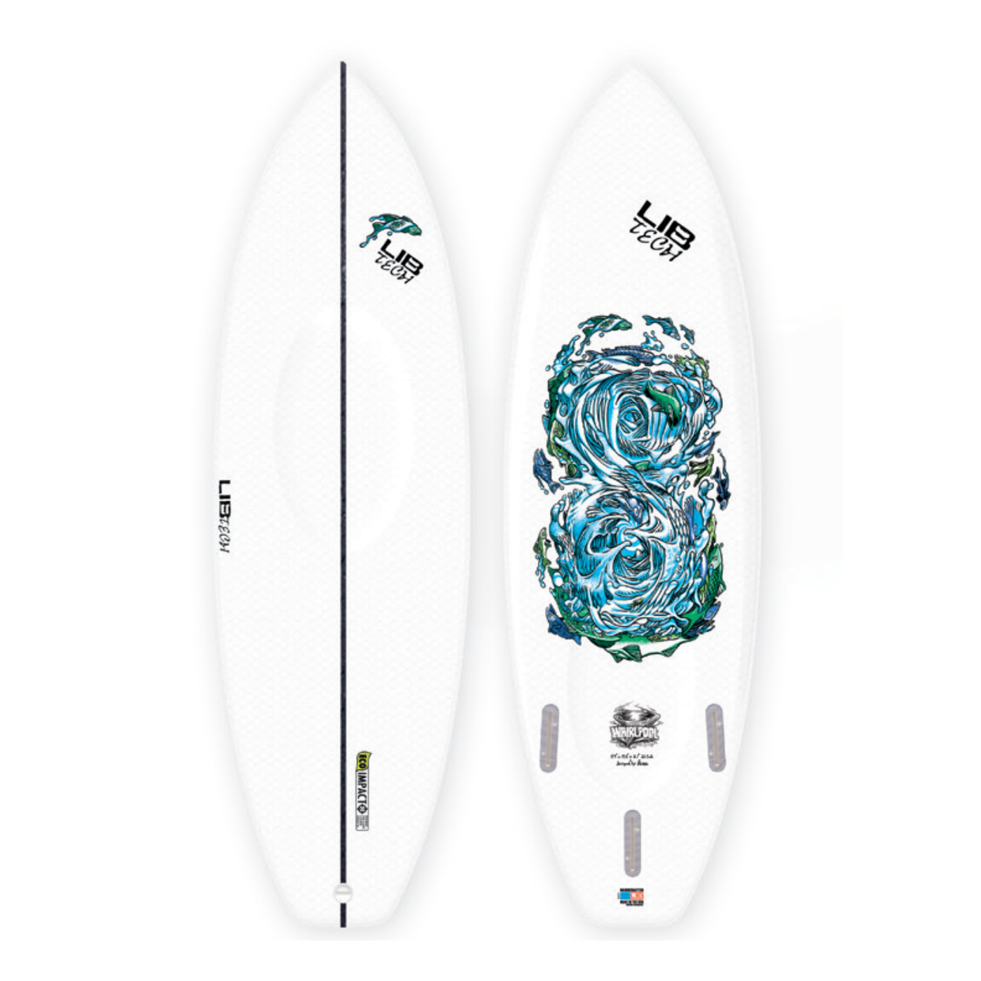 Lib Tech Whirlpool River Surfboard – AQOutdoors
