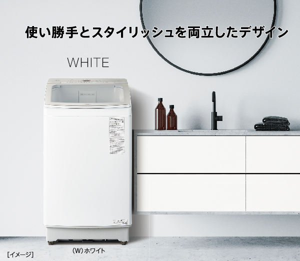 AQW-VA12P | 容量：洗濯・脱水 12kg / 水量約132L | Prette series（プ