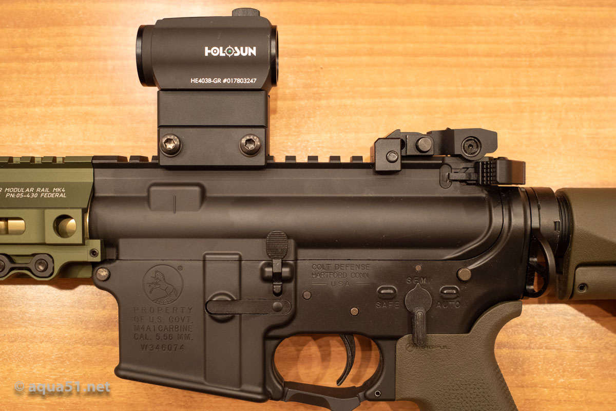 FBI HRT OD ライフル製作記-4(東京マルイ GBB) | aqua5150 gear review