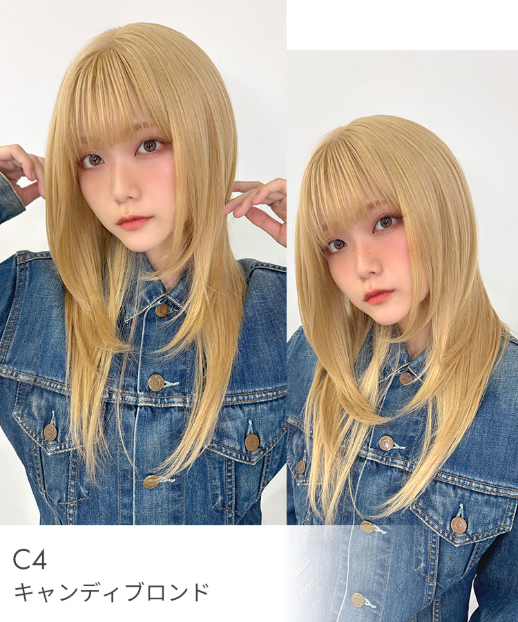 ウィッグ ロング/y2kハッシュカットロング [wg375]