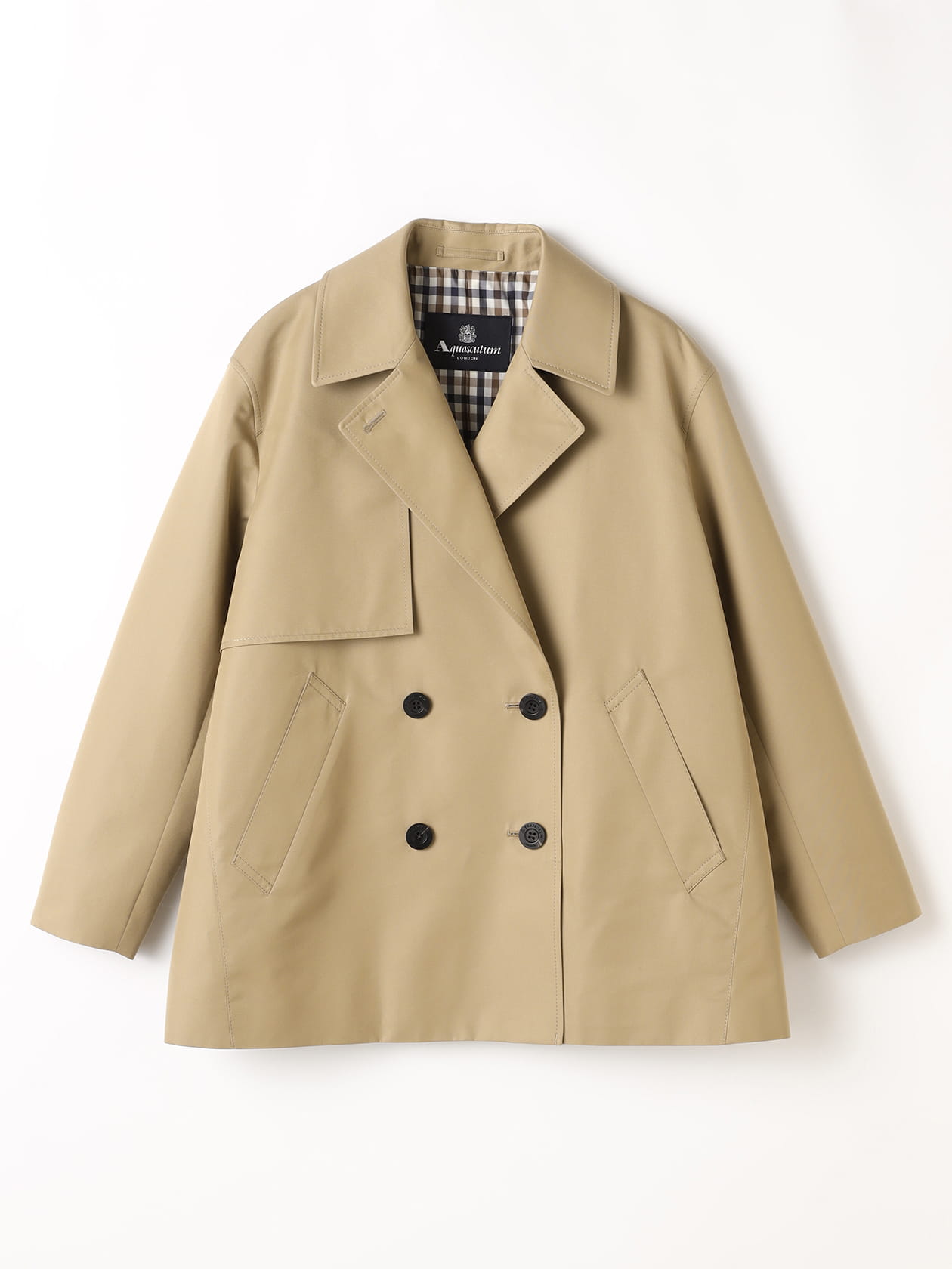 SHORT TRENCH COAT