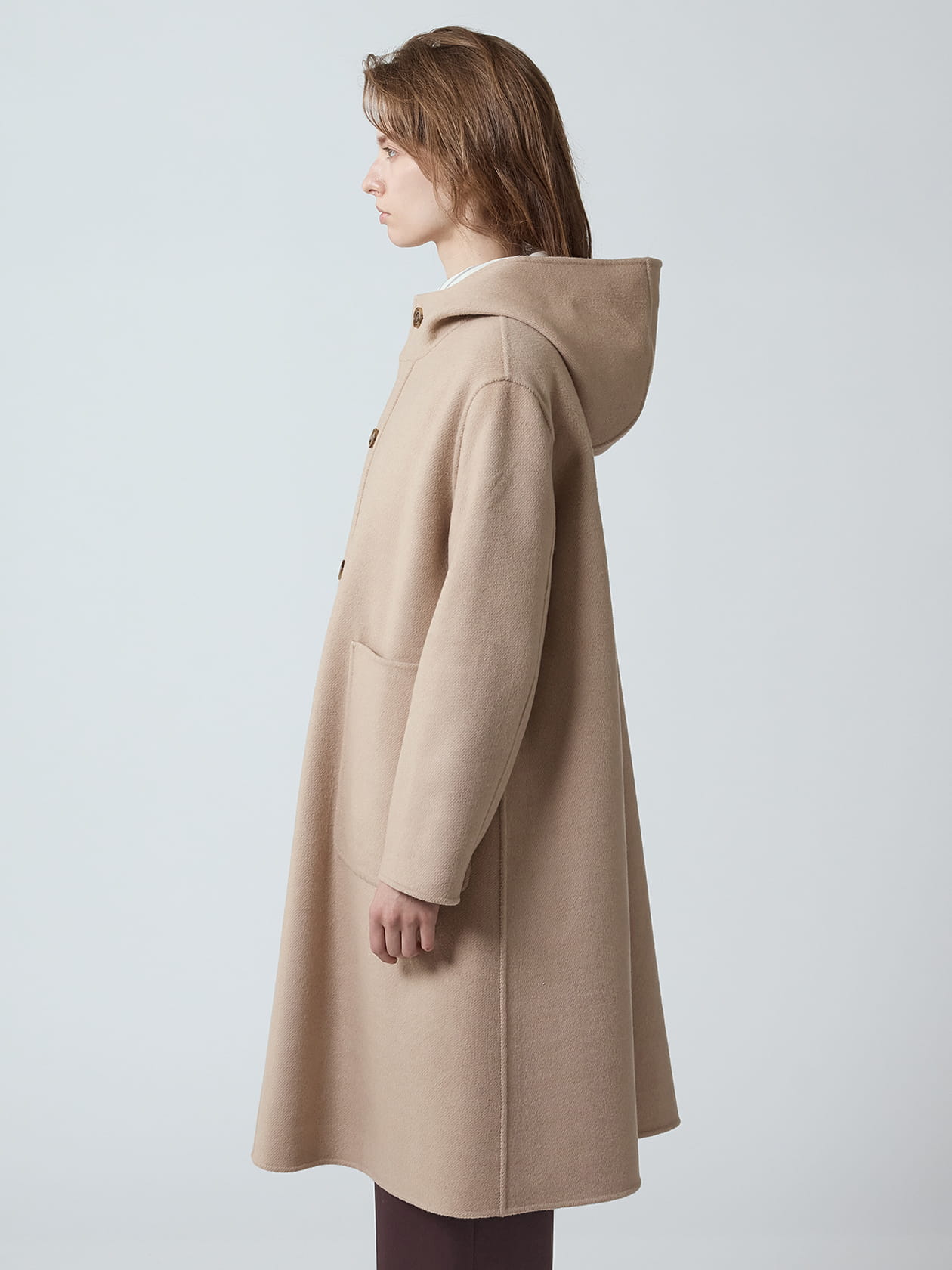 リバーシブルダッフルコート