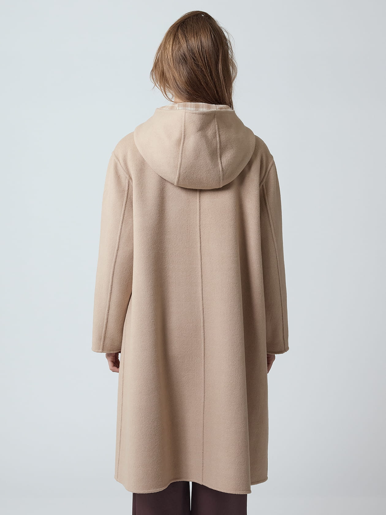 リバーシブルダッフルコート