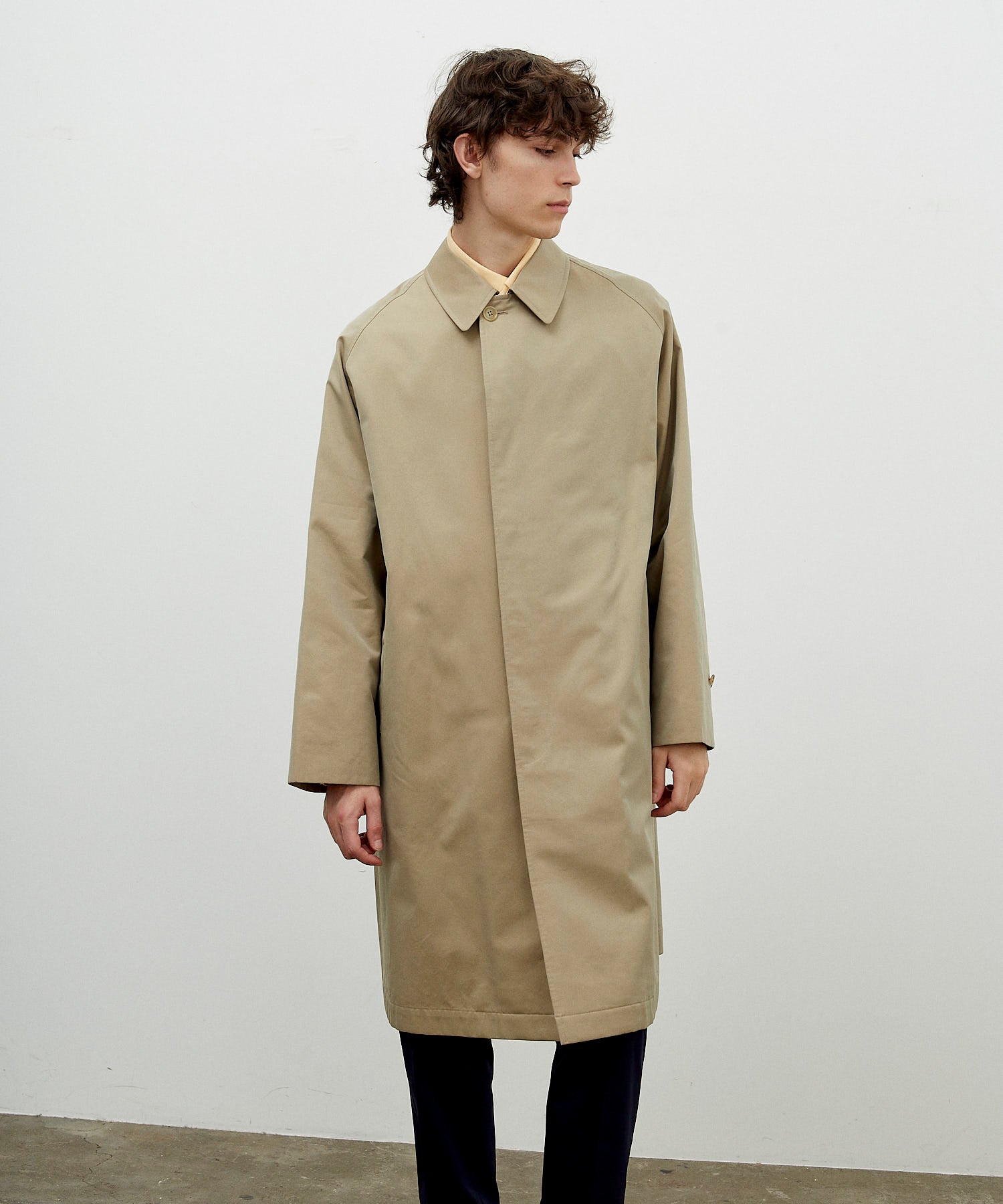 26SS 】ANATOMICA SINGLE RAGLAN COAT I / BEIGE – A'r11551 FUKUOKA
