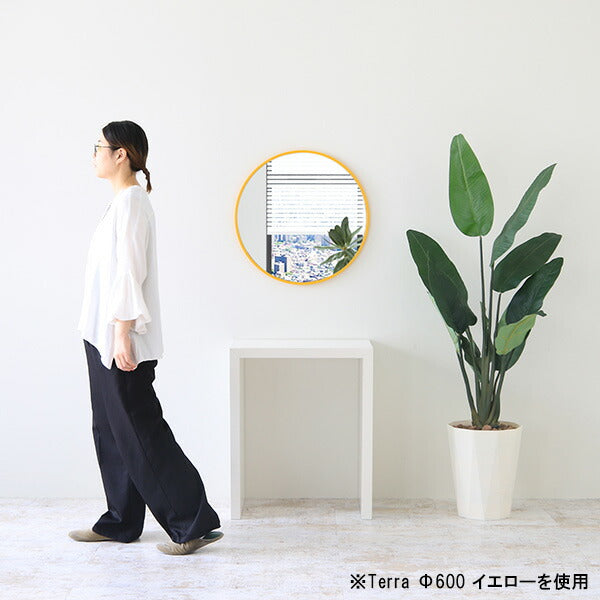玄関ウォールミラー インテリア家具｜ウォールミラー Terra L Φ600