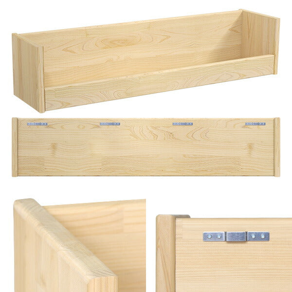 ディスプレイシェルフ 省スペース｜能登ヒバ WallBox7-ST C-900