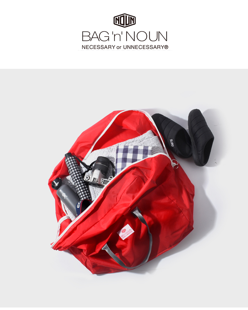 BAG'n'NOUN バッグンナウン ナイロン ボストン バッグ “NYLON MUFFIN