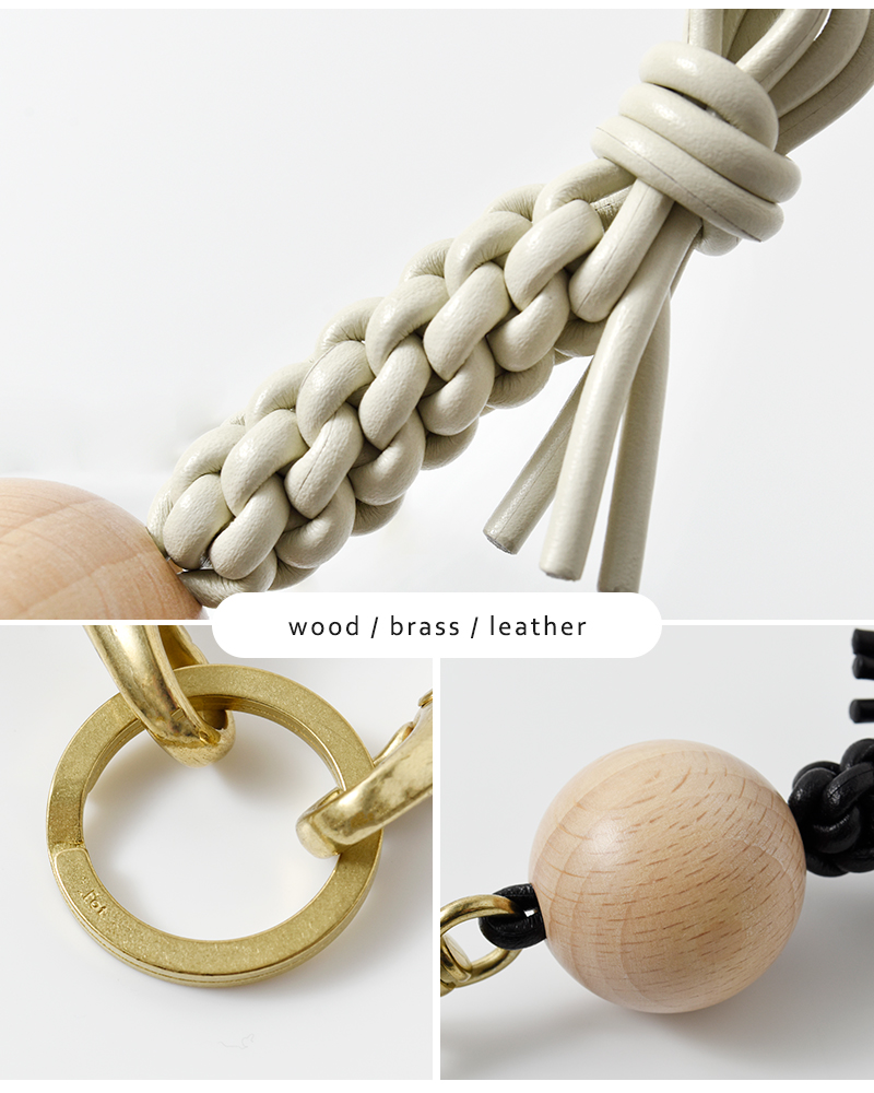 _Fot フォート スマートフォン ストラップ “Knot ball_strap” 1608a-mt